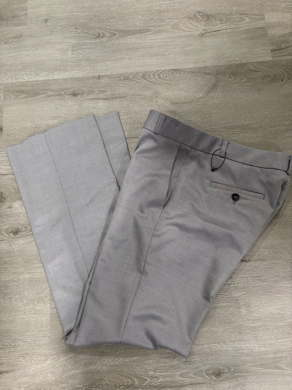 Banana Republic Logan Mid Rise Straight Leg Trouser Pants - Picture 2 of 7